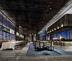 龍華維雅德酒店餐廳設計效果圖