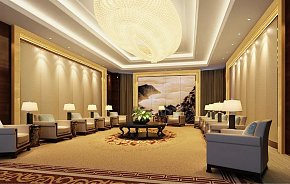 酒店會(huì)見(jiàn)廳效果圖欣賞