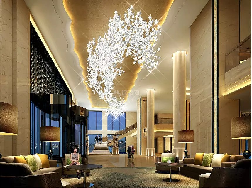 萬興都國際酒店大堂接待區(qū)圖片