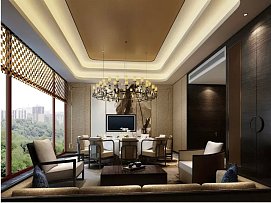 萬興都國際酒店包房設(shè)計效果圖