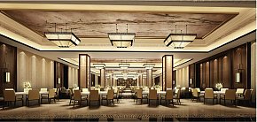 万兴都国际酒店中餐大厅设计图片