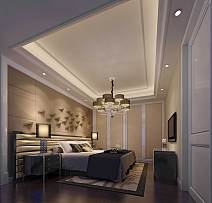 美式卧室吊顶设计2015