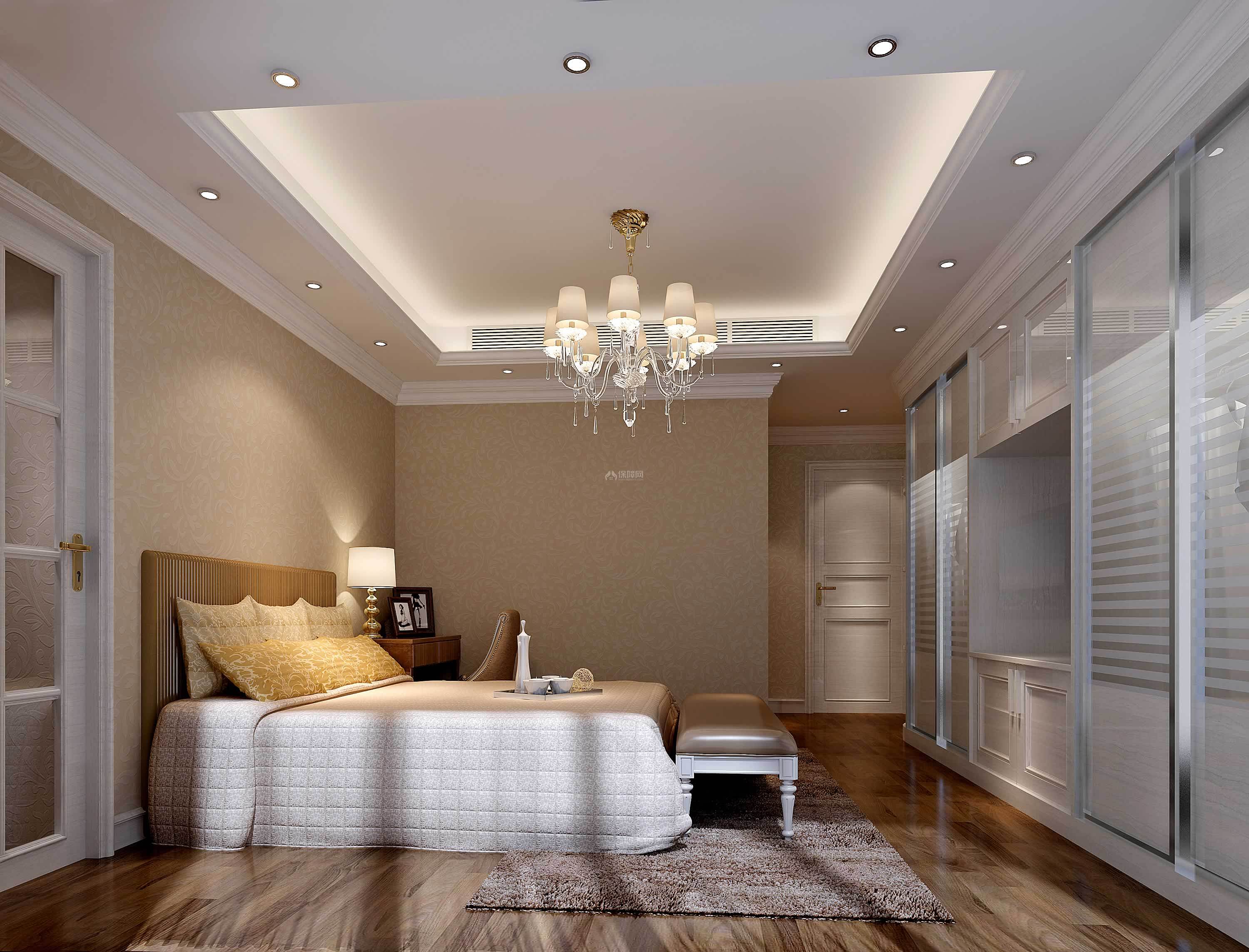 最新现代卧室简约设计装修图_齐家网装修效果图