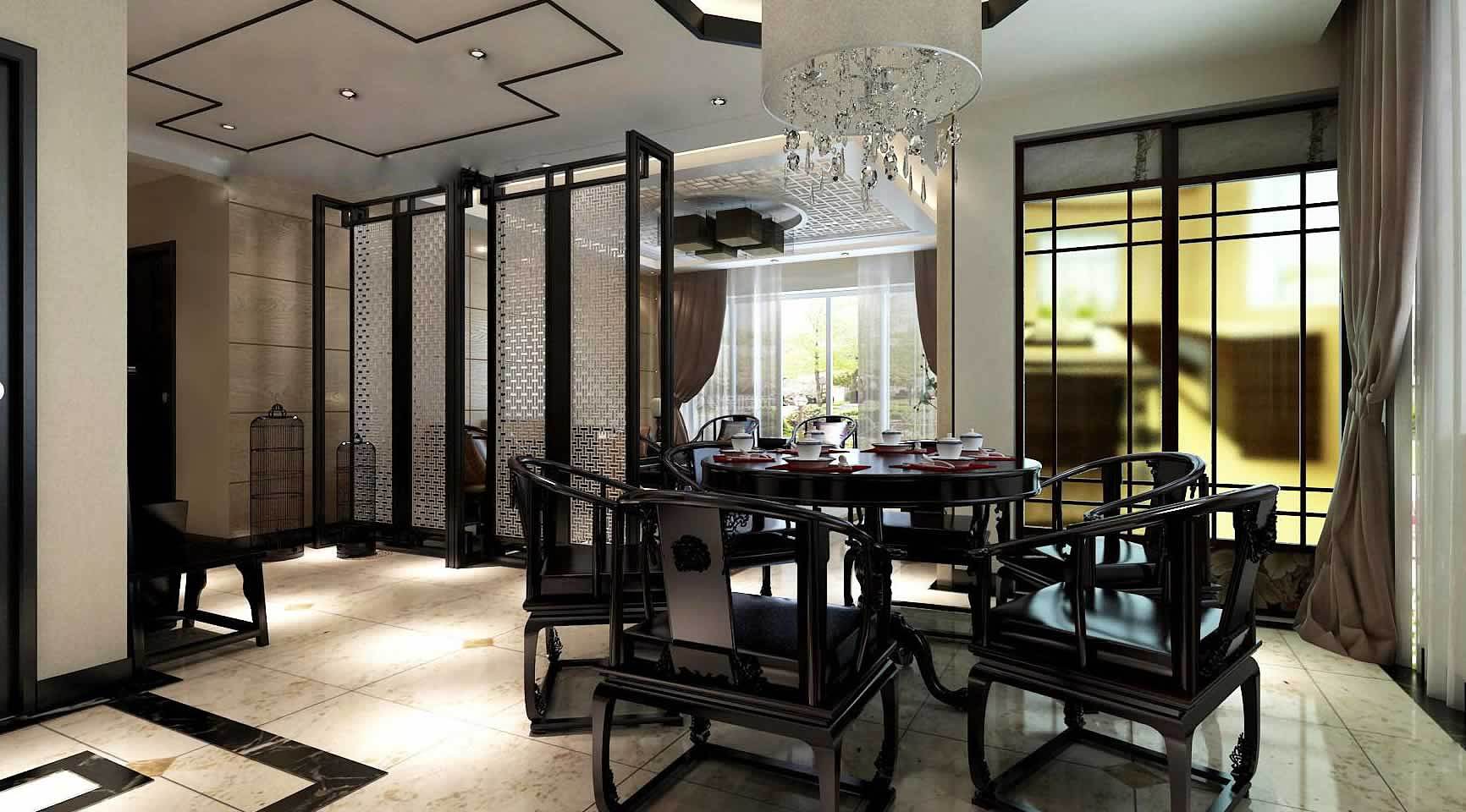 中式古典餐廳設(shè)計