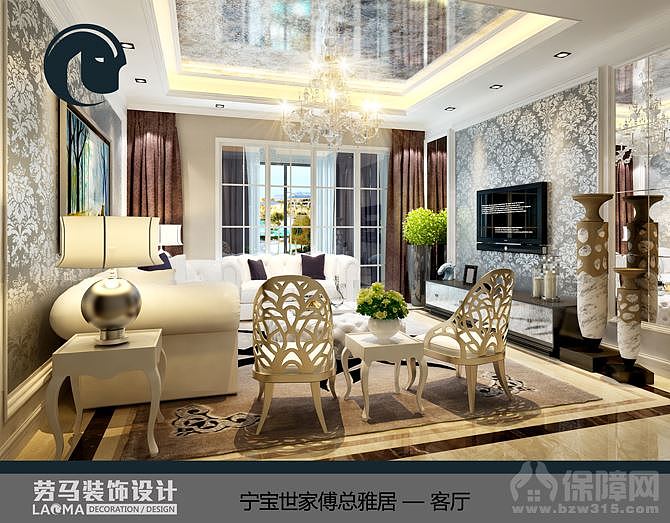 傅总追求欧式风格豪华大气，优雅气质和生活的品质感。