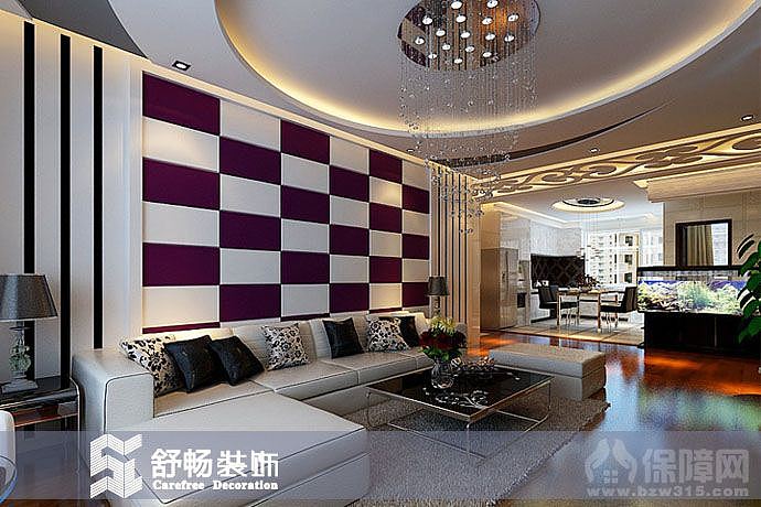 本案以简约风格为主，是一对年轻的八零后居住，主要是