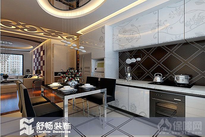 本案以简约风格为主，是一对年轻的八零后居住，主要是