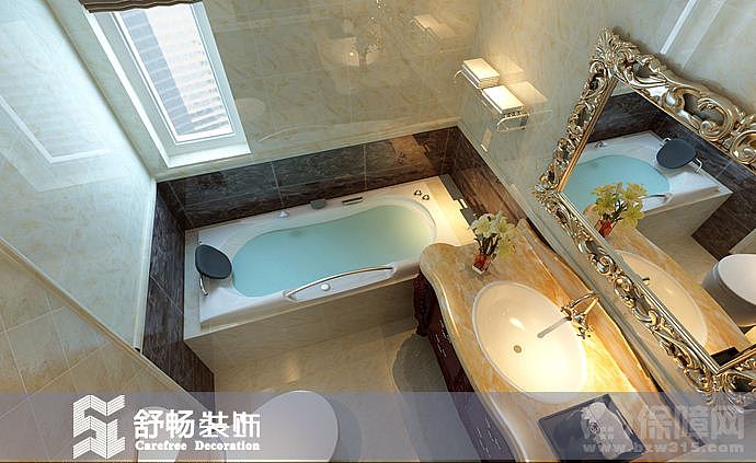 本案的设计着力打造“精致生活里的欧式情结”。因此无