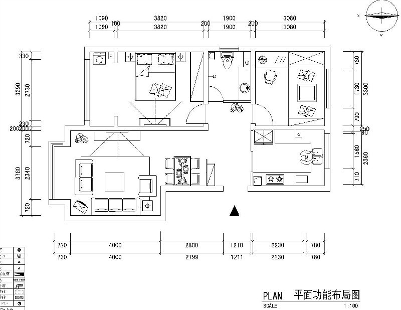 现代设计追求的是空间的实用性和灵活性。居室空间是根