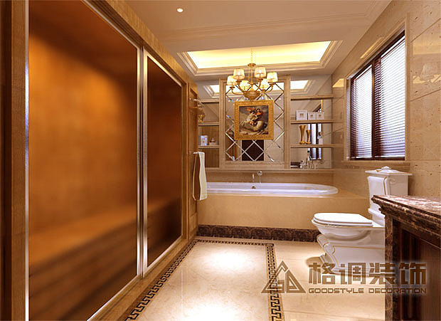 楼盘地址：蓝湖郡别墅 面积：286㎡造价： 13.