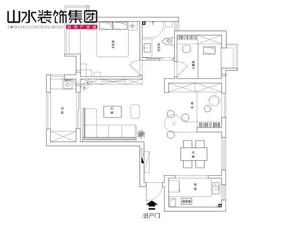 业主为一对年轻的夫妻，两个人均学英语专业，思维活跃
