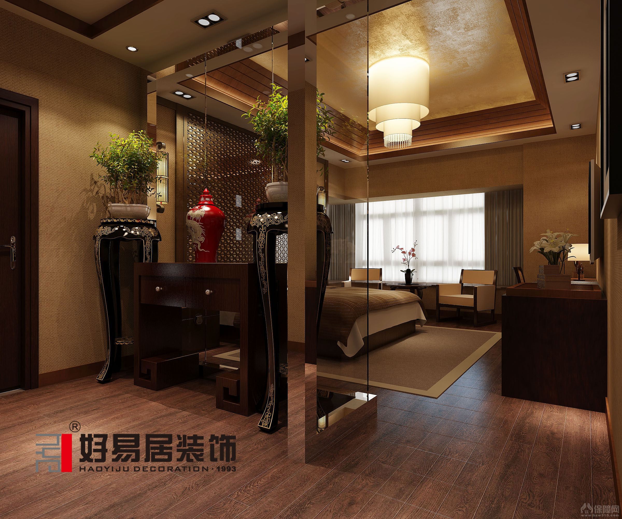 设计师解析：本设计运用了东方的元素结合了现代工艺的