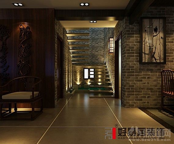 设计师解析：本设计运用了东方的元素结合了现代工艺的
