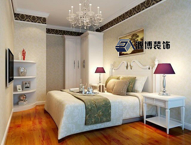 本户型的风格特点是简约中带一点欧式的线条，空间划分