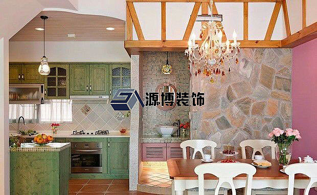 美式田园风格又称为美式乡村风格， 属于自然风格的一