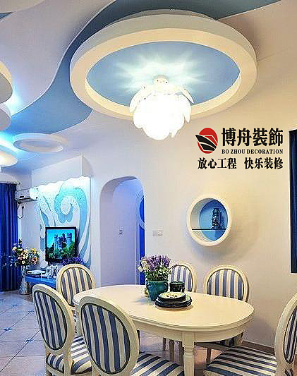 这套地中海风格以气泡为元素，在设计上不断的创新，在