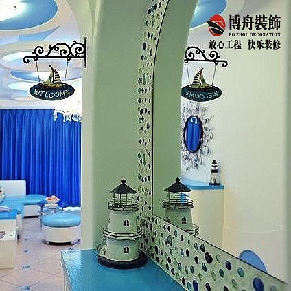 这套地中海风格以气泡为元素，在设计上不断的创新，在