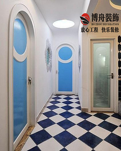 这套地中海风格以气泡为元素，在设计上不断的创新，在