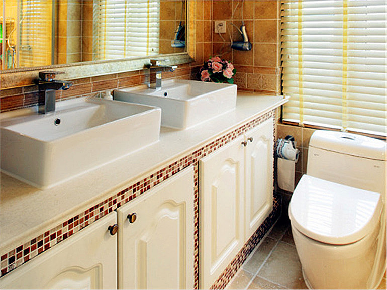 本案例风格定位为法式田园风格，世界上只有一个地方，