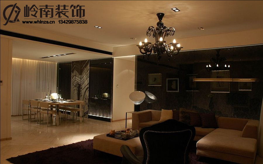 业主是名服装设计师，所以对于设计方面要求比较新颖及