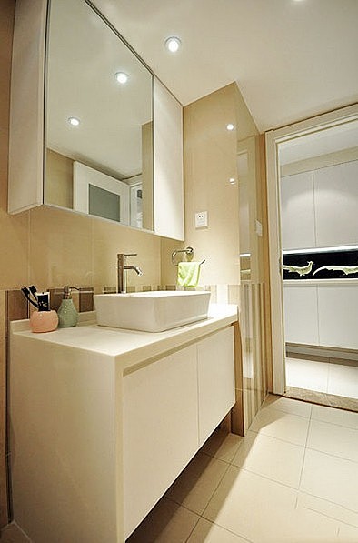 配合家具做的现代简约风，细致是关键