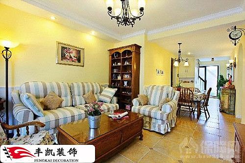 欧式田园风格 美式乡村的环境氛围！