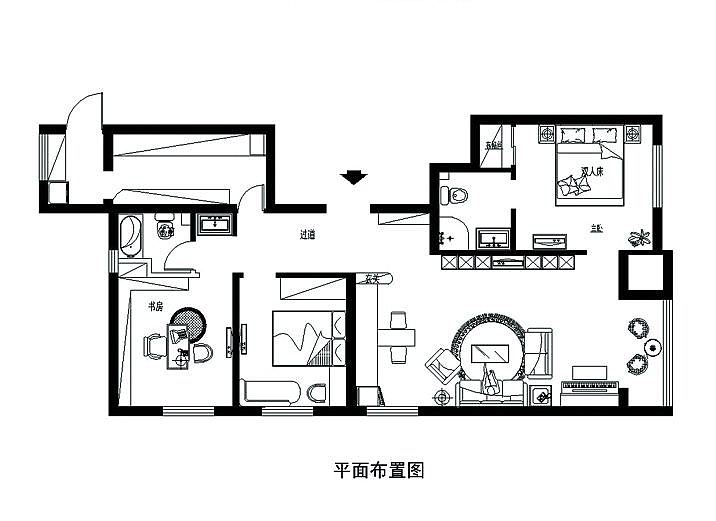 业主背景和需求：50岁左右的成功人士，喜欢回归自然