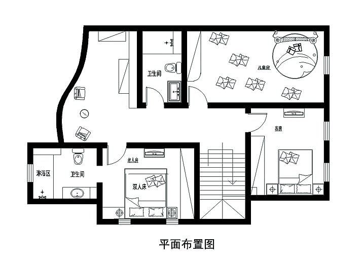 业主背景和需求：25岁左右的富二代奢华欧式，要求空