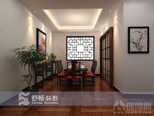 这套案例总体上显示出一种幽静与雅观，它有一个最大的