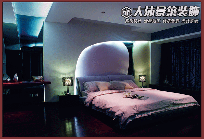 现代简约，大沐景筑装饰欢迎您！咨询电话：0510-