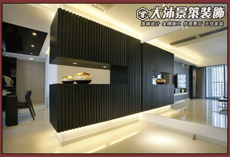 现代简约，大沐景筑装饰欢迎您！咨询电话：0510-
