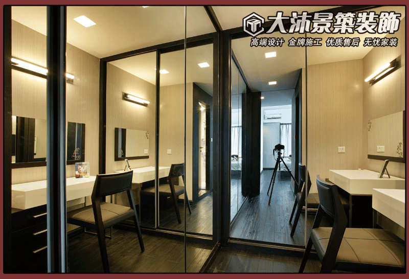现代简约，大沐景筑装饰欢迎您！咨询电话：0510-