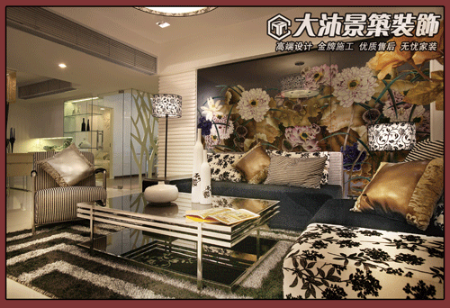 现代简约，大沐景筑装饰欢迎您！咨询电话：0510-