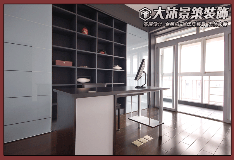 现代简约，大沐景筑装饰欢迎您！咨询电话：0510-