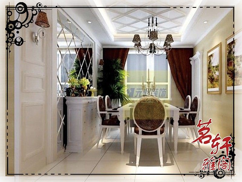 简欧风格装修设计是在摒弃繁复的欧式元素以外，增加其