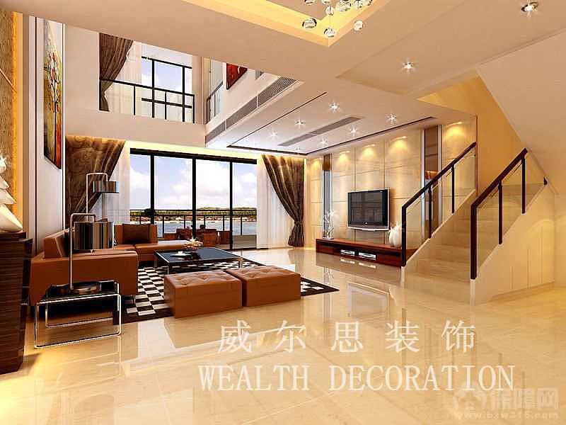 这是一位成功人士的业主，家里人口比较多，业主很喜欢