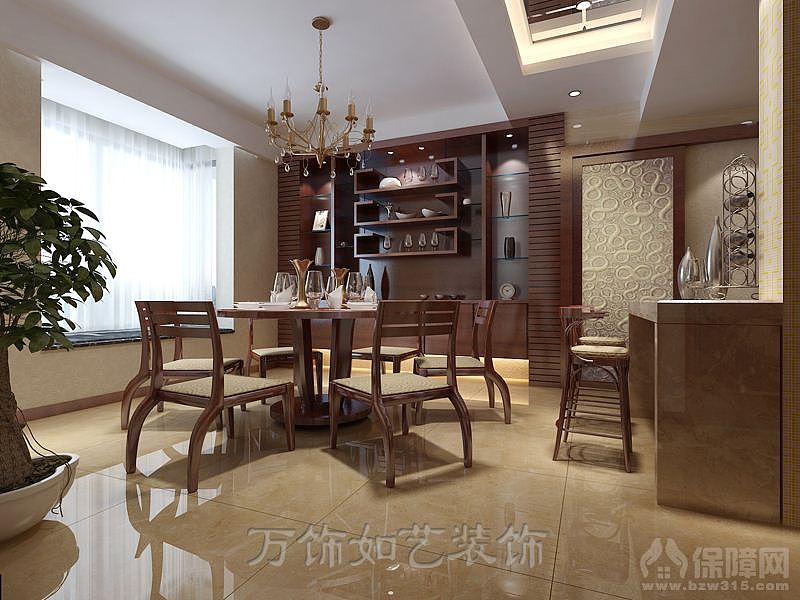 以中国传统古典文化做背景，红木、瓷器、屏风、博古架