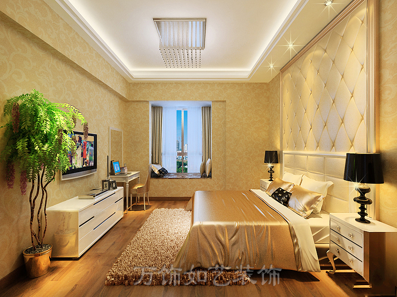 客厅：室内设计在总体上呈现多元化和兼容并蓄的状况，