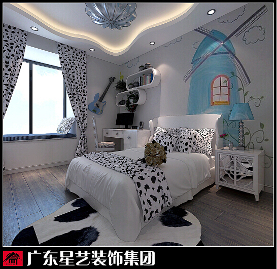本案格调整体简洁大气，线条清晰明了，平面规划上就解
