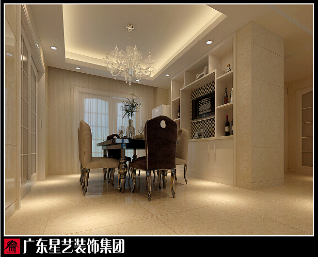本案格调整体简洁大气，线条清晰明了，平面规划上就解