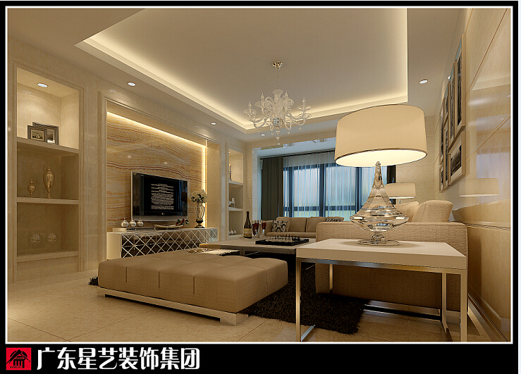 本案格调整体简洁大气，线条清晰明了，平面规划上就解