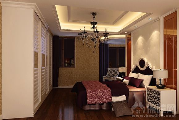 这个地板和电视墙上有那点点，很独特。