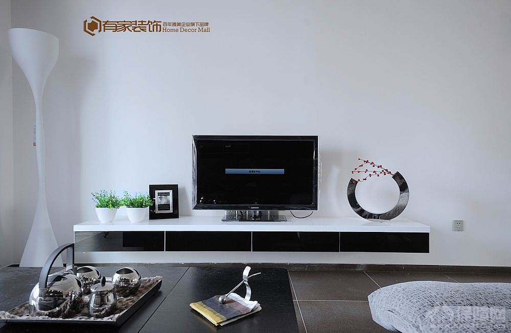 有家装饰·融晟红郡  现代简约 实景图