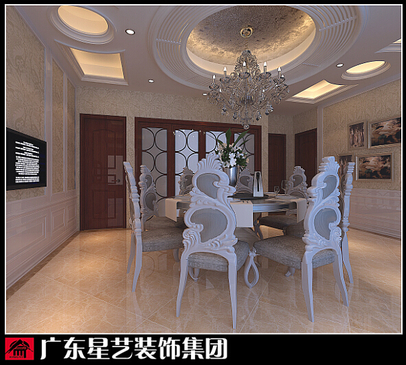 本案设计空间布局开放而清晰，各尽其用。整体空间以金