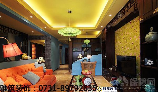 中式风格是以宫廷建筑为代表的中国古典建筑的室内装饰