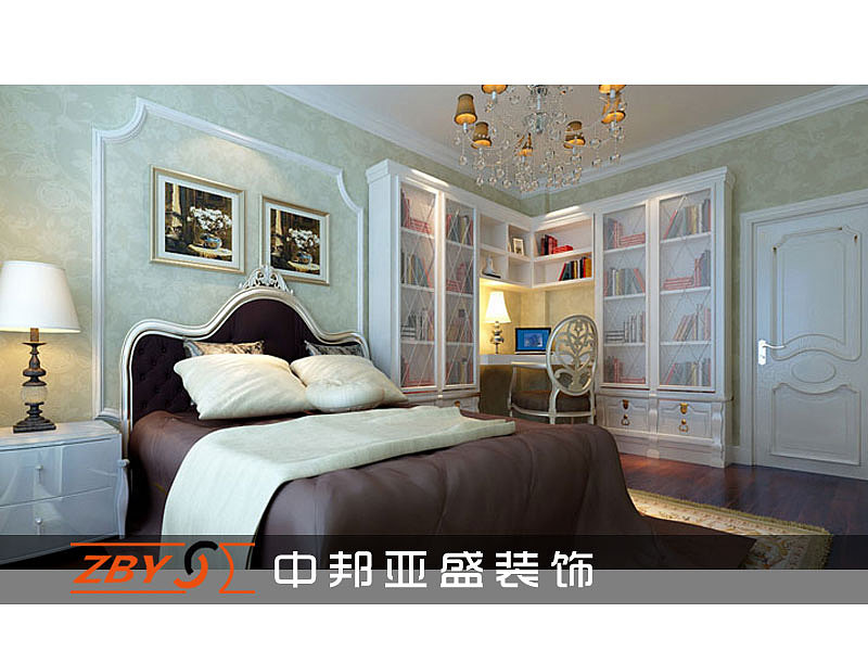 此户型为现代欧式风格，根据客户需求，为了给业主创造