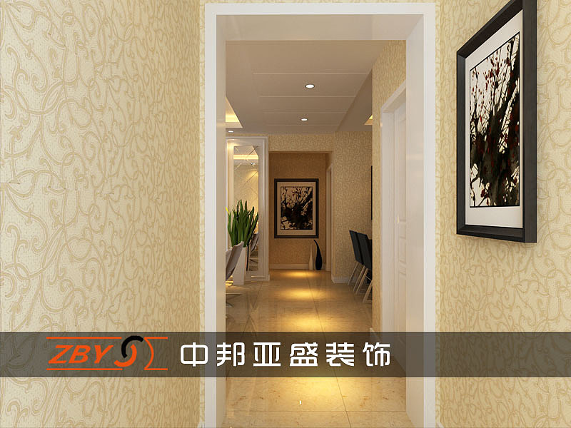 本案采用现代简约装修风格，因为业主是个50多岁的在