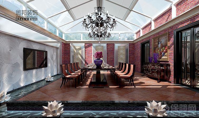 蠡湖上郡-简欧 本案例实用面积约为425平米，简欧