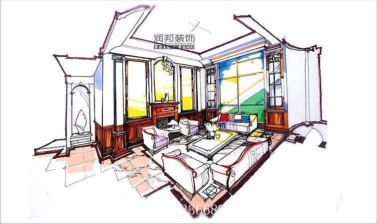 湖玺庄园-英式 本案例实用面积约为725平米，英式