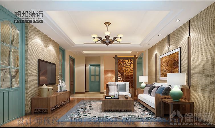 西水东-东南亚 本案例实用面积约为196平米，东南